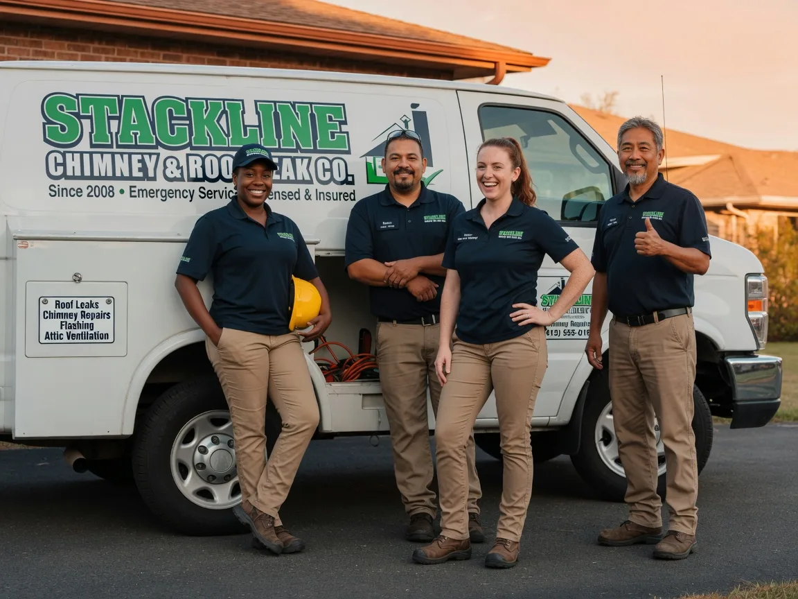 Chimney flashing repair company in Griswold, CT